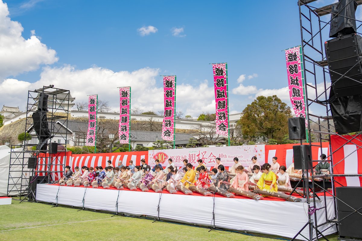 🌸第41回 姫路城観桜会 出演団体募集🌸 ／ 観桜会開催にあたり、出演