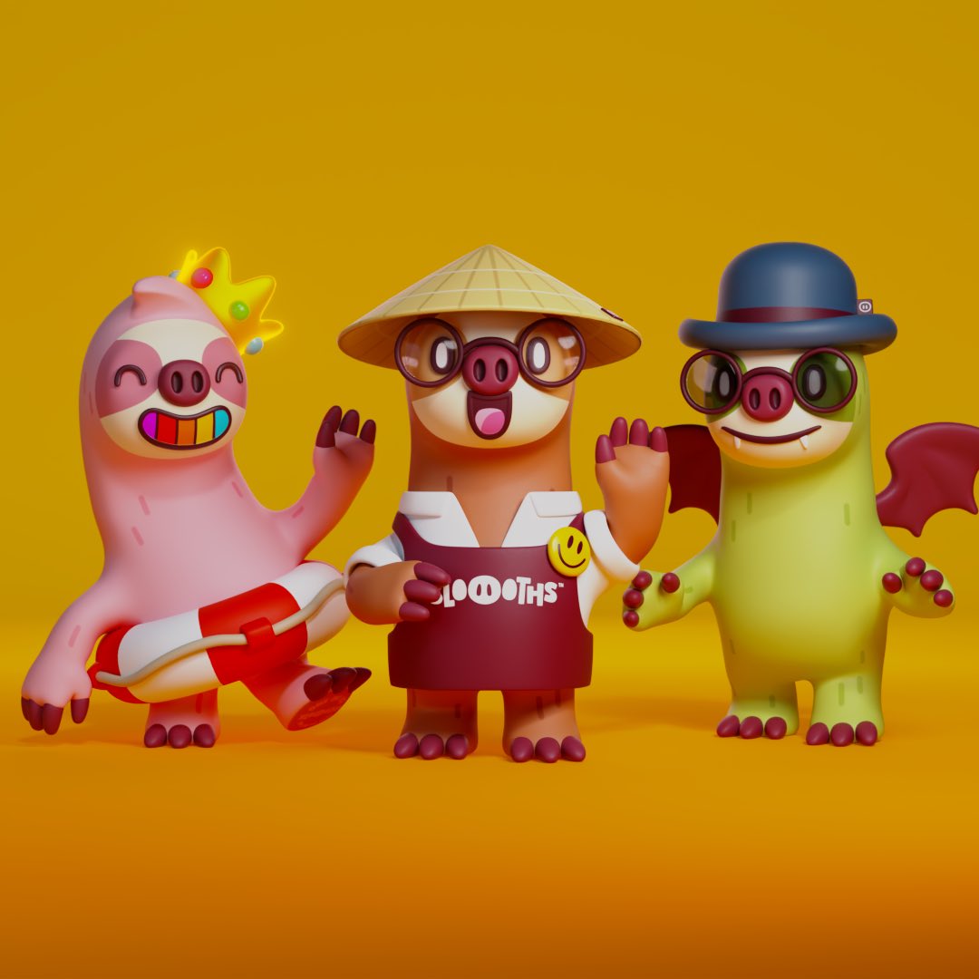 C_reu_D's tweet image. After months in the making, the 3D @Sloooths are finally here!

It’s been a real pleasure working alongside such a talented and kind person.

Huge thanks to @Pequelord for trusting me to bring your vision to life in 3D.