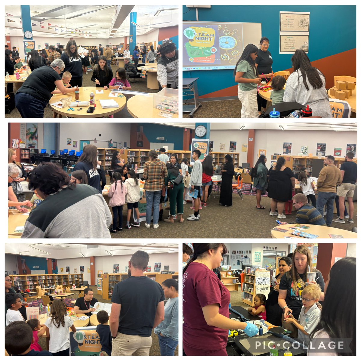 PHHSLibrary's tweet image. Literacy night at Sparta was a great event! Thank you to all who joined us! #SISD_reads @PHills_HS @Sparks_Interest