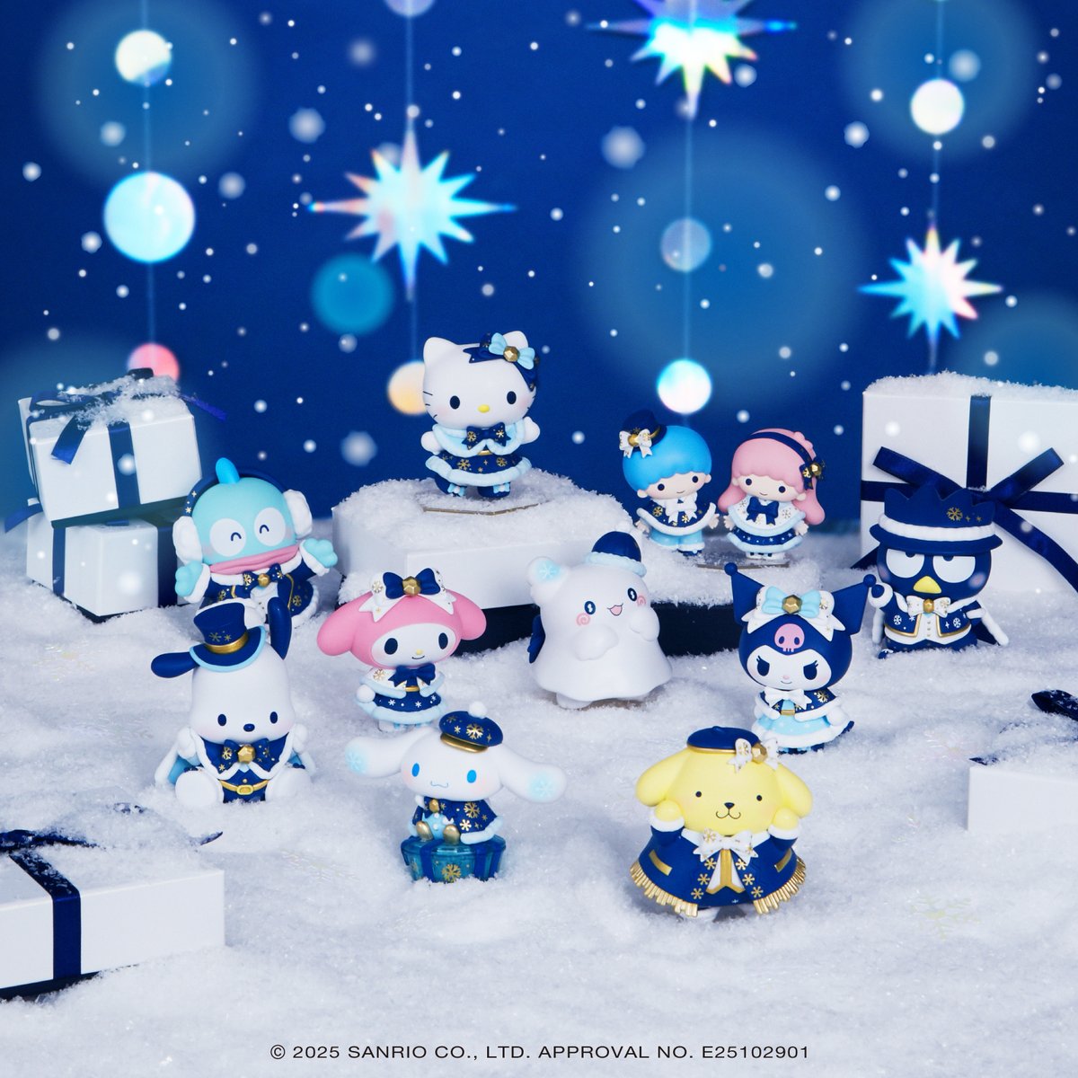 sanrio_oshikatu's tweet image. ＼⚠️Happyくじ【予告】📣🆕／
ハズレなしのHappyくじ『Sanrio characters Holiday Collection』が12/6(土)～順次発売開始🎄❄️
h-kuji.com/goods/sanrio-h…
わああああああ、さすがにかわいすぎる🥹🩷
まだデザイン公開されてないけどハッピーチャレンジは「BIG! ポチャッコ ぬいぐるみ」だって🥹❄️…