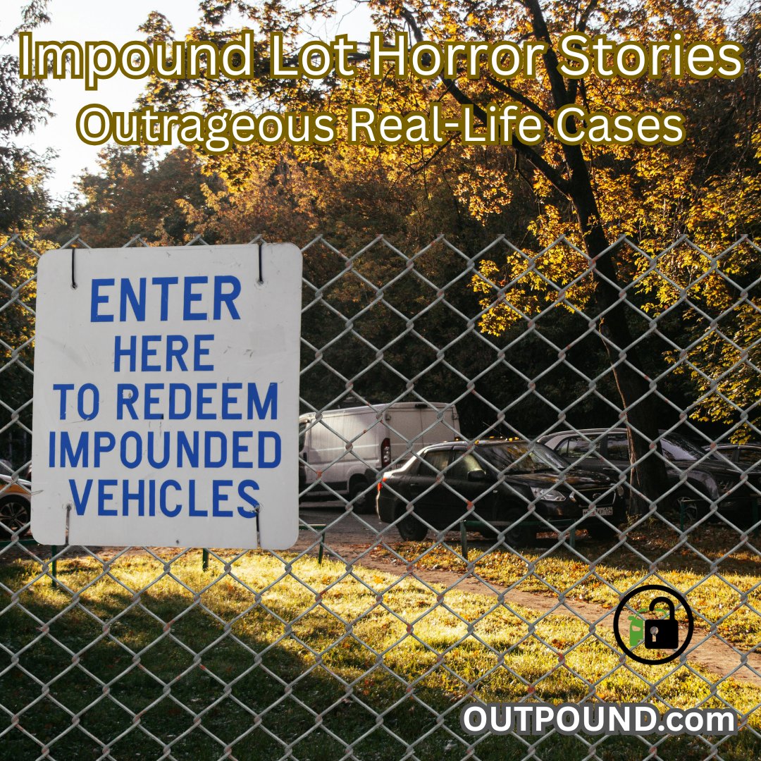 OutPOUND1's tweet photo. Impound lots have some of the most absurd, jaw dropping, and downright outrageous stories in the world of vehicle recovery: https://t.co/Yc06XvwXcn* #llegaltows #parkingtow #horrorstories #impoundhorror #towhorror #predatorytows #towscams #towed https://t.co/jWJ6PfDKpP