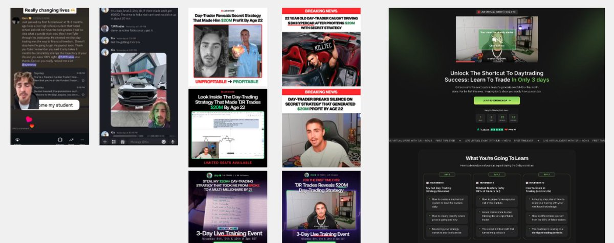i'm positive tjr is printing with this lol. 160+ ads active. plus challenges are just converting crazy right now. copy is pretty decent as well
