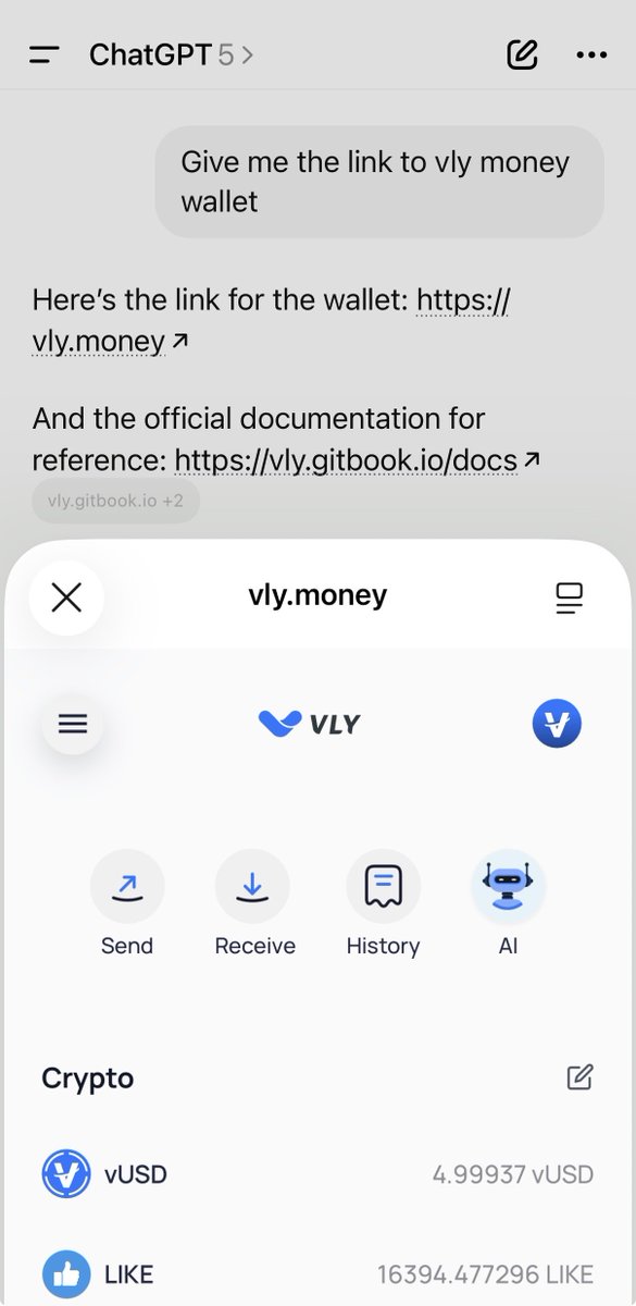 gracefuluni's tweet photo. @LoveBird332945 @vlyai Please ask GPT to send you a clickable https://t.co/uWLpY8BmQ3 login link, log in using your passkey
Then take a screenshot and share it in our TG group  or drop as a comment here
I'll send you a reward for it. https://t.co/PlGq1JKdtz