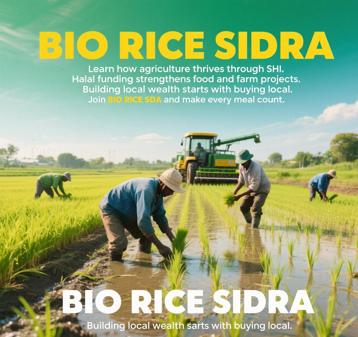 fireflygold09's tweet photo. 👩‍🌾 Farmers deserve dignity. #BIORICE ensures fair trade, fair pay, and fresh rice. 🌾💪 #SupportLocal
PROJECT LINK:👇👇👇 https://t.co/cmTNCQx3XM

@akbar3par @BaboNestor @IchamLabodja @DrissaT81721759 @AsifAnsari83683 @SidraStartEwave 
@AlexisBamo92984 @MaryA6283
@LThi54060639 @BusinessM56569
@mouahmad30 

Link télégram. 
https://t.co/qtYeuGkcSO….
@sidrachain @BaboNestor
@maljefairi @sidrachain
@Sidrastart @SFMstartups
@Sidraholding @SidraFamily
@Sidra_App
@SidraFamily @mulord92 
@Sidraholding @SDA_Coin @SidraAmbassador
@Sidra_App @BigDott_Sidra
@GeexpayOfficiel @qmeexglobal
@sidrainsure @GLNsGlobal
@sauvenyache
@BiORICESDA
@SAHPEOFFICIEL