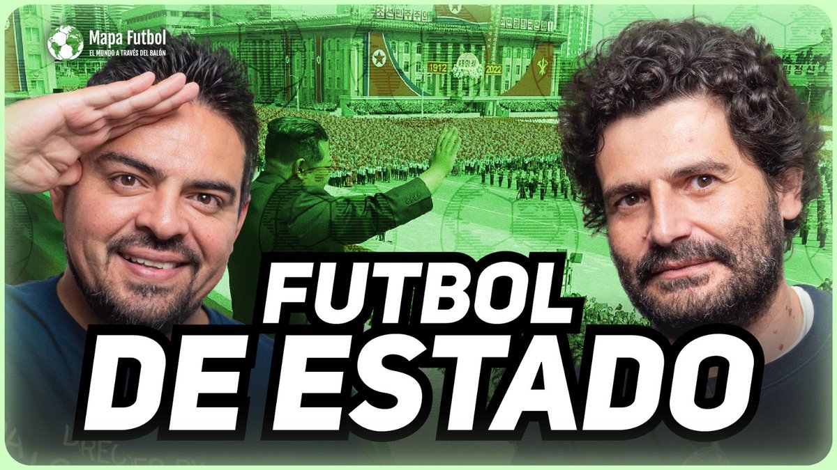 Ya está arriba el Episodio 3 de #MapaFutbol, junto a <a href="/FutbolOblicuo/">Fútbol Oblicuo</a>: Corea del Norte, la dinastía Kim, el comunismo surrealista y el fútbol de estado. 

<a href="/ApuntesRabona/">Apuntes de Rabona</a> 

youtu.be/Pw42E4fbIy0?si…