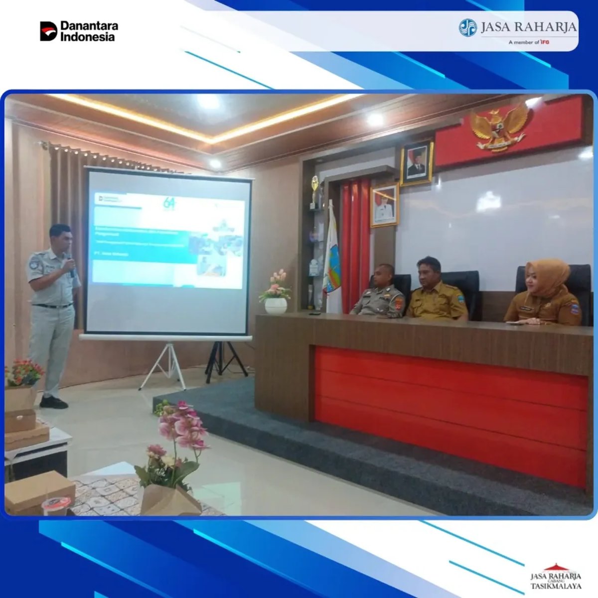 jasaraharjapwk's tweet image. Jasa Raharja Tasikmalaya Hadiri Mini Lokakarya Lintas Sektoral Wilayah Kabupaten Pangandaran

#JasaRaharja #JasaRaharjaTasikmalaya #Pangandaran #KeselamatanLaluLintas #SinergiLintasSektoral #PelayananPublik #KeselamatanBersama #JRPeduli