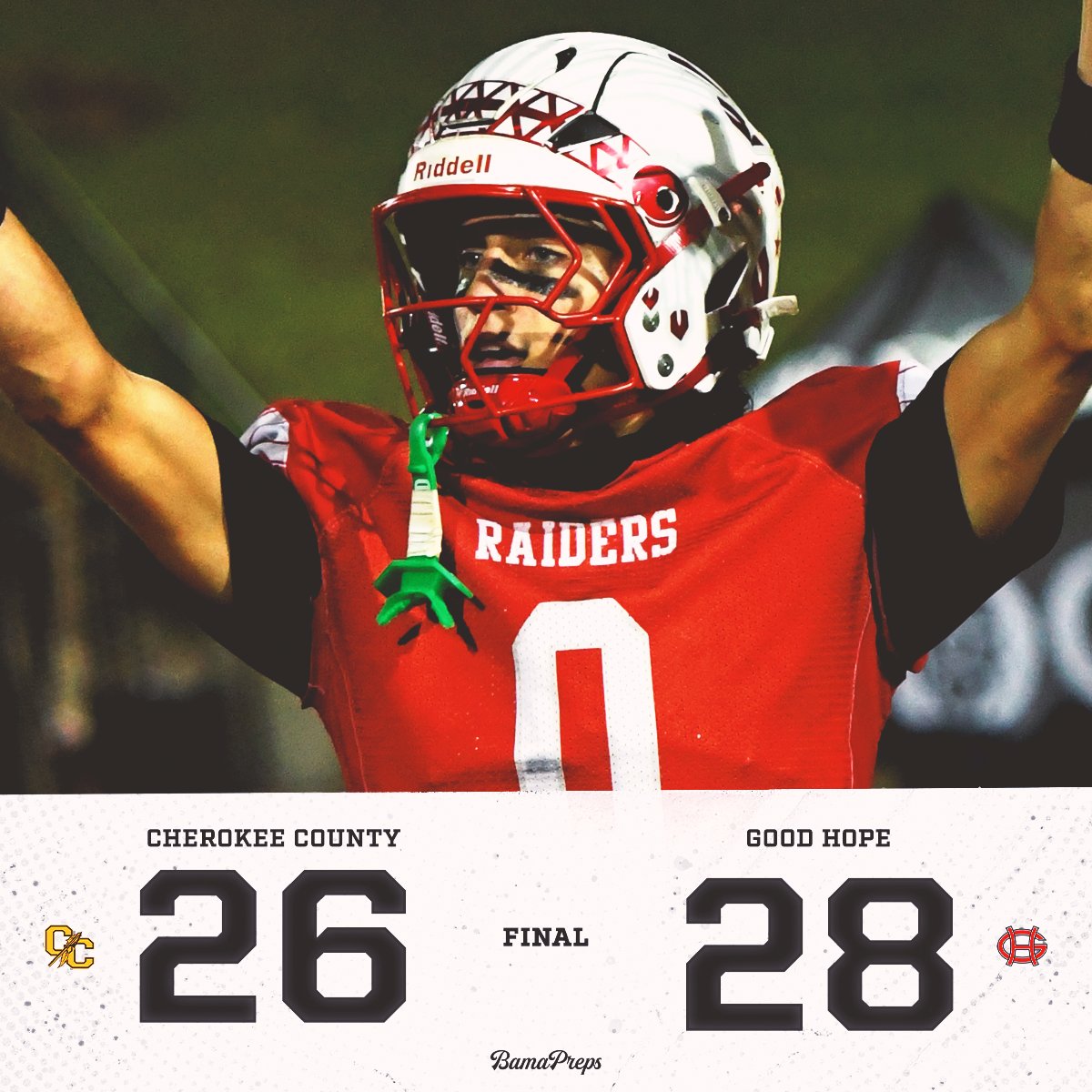 BamaPrepsFB's tweet photo. GOOD HOPE IS MOVING ON! https://t.co/vcg5aejmSd