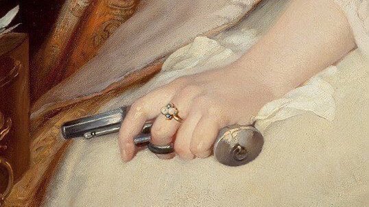 pmamtraveller's tweet image. women with weapons in paintings