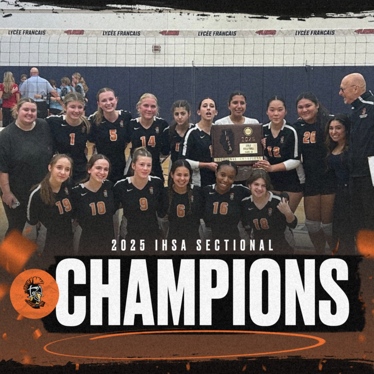 ConquerorNation's tweet image. 🏐 SECTIONAL CHAMPS! Schaumburg Christian Volleyball battled past Marian Central Catholic 28-26, 20-25, 25-13 to claim the Sectional title! Next up: Stockton HS on Mon, Nov. 10 @ 7PM at Marian Central Catholic. One match away from STATE—let’s go SCS! 🔥 #RoadToState #IHSA