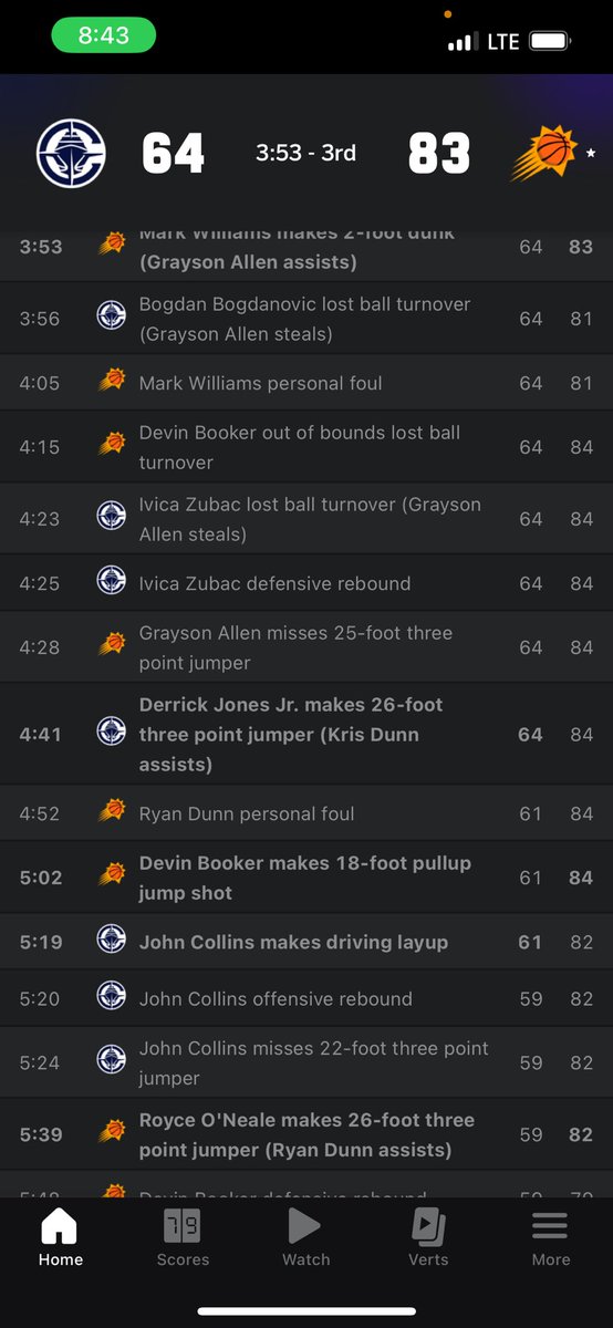 thx4based's tweet photo. Guys what did I miss? His we lose 3 points? (YouTube tv blocks my area smh) https://t.co/9tmRuF2dKn