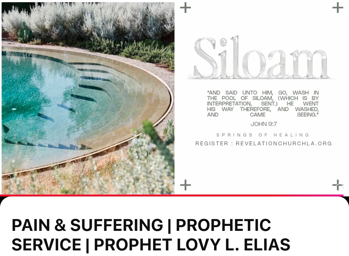 joyfulliblessed's tweet photo. 🚨Check it out, don’t miss This🚨 #ProphetLovy @prophetlovy  #Jesus #HolySpirit 💥PAIN &amp; SUFFERING💥 | PROPHETIC SERVICE | PROPHET LOVY L. ELIAS #RevelationChurchLA❤️‍🔥❤️‍🔥❤️‍🔥🔑

https://t.co/l9xAQezcER

Awaken to This…!!! Live, Straight Fire…!!! https://t.co/cOfhmHKfWx