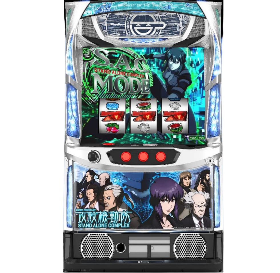 パチスロ攻殻機動隊STAND ALONE COMPLEX スロット実機 Amazon.co.jp: パチスロ攻殻機動隊S.A.C.［家庭用｜中古パチスロ実機