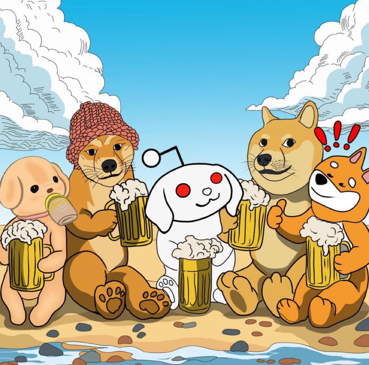 "Together with your crew, face the market storms—diamond hands unite." $snoofi the <a href="/Reddit/">Reddit, Inc.</a> dog. On <a href="/solana/">Solana</a>