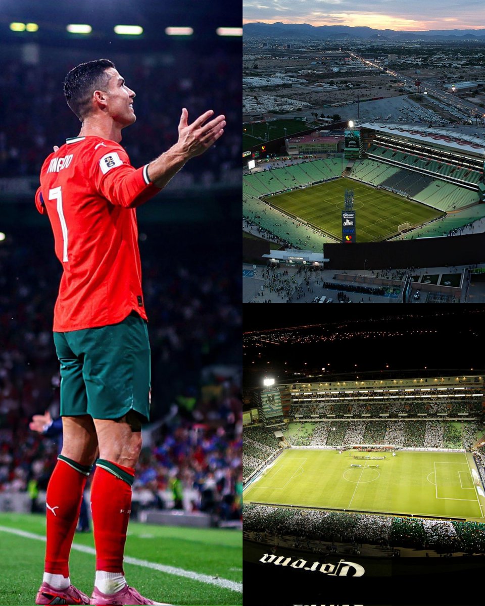 ¡EL BICHO EN TORREÓN! 🤩🇲🇽

Aleco Irarragorri reveló que la federación de Portugal y Países Bajos analizan la posibilidad de que el TSM sea su centro de entrenamiento durante el Mundial.

Es probable que el mejor jugador de la HISTORIA se entrene en México y en Torreón. 🥹