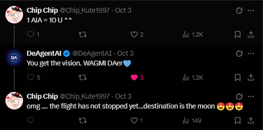 Chip_Kute1997's tweet photo. as long as you believe ^^ .... we don't know how to lie @DeAgentAI
In a world of misinformation, we need Verifiable Truth. DA AI Oracle provides a cryptographically verified data layer for AI.
#WhatIsDA https://t.co/YmBgX2kwED