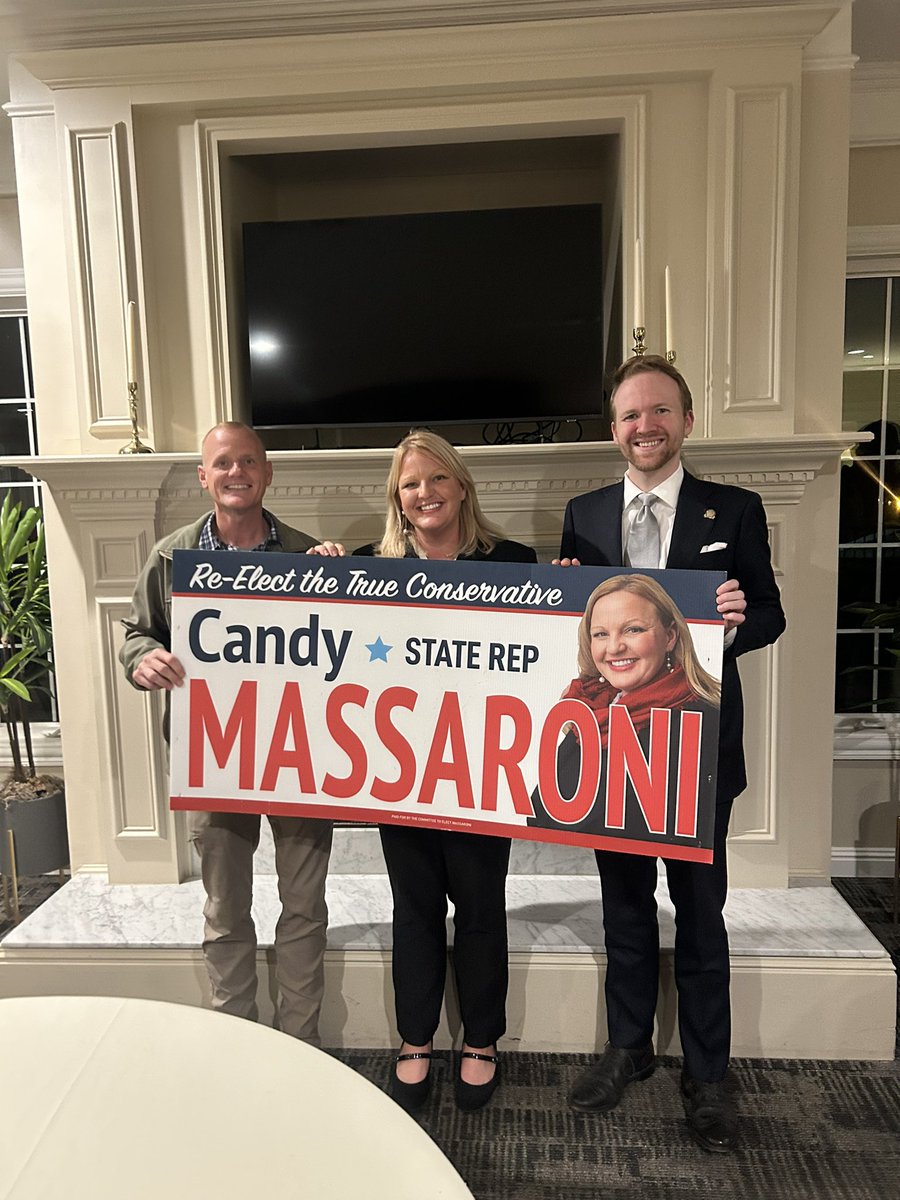CandyMassaroni's tweet image. What an amazing turnout for my campaign kickoff! I’m so grateful for the continued support and the opportunity to serve the people of Nelson County!   Special thanks to Kentucky State Treasurer Mark H. Metcalf and Senator Jimmy Higdon! 
Also thank you to my colleagues, local…