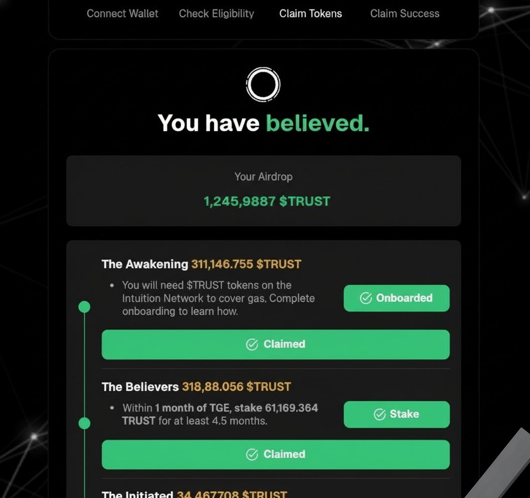 OlimpoCyrpto's tweet image. 🎯 Get Your $TRUST Airdrop in a few simple steps.

📍 Bridge to $Base
📍 Visit claim page : intuition-systems.net/claim
📍 Collect allocation
📍 Return &amp;amp; swap on $JUP
Done! 🎉