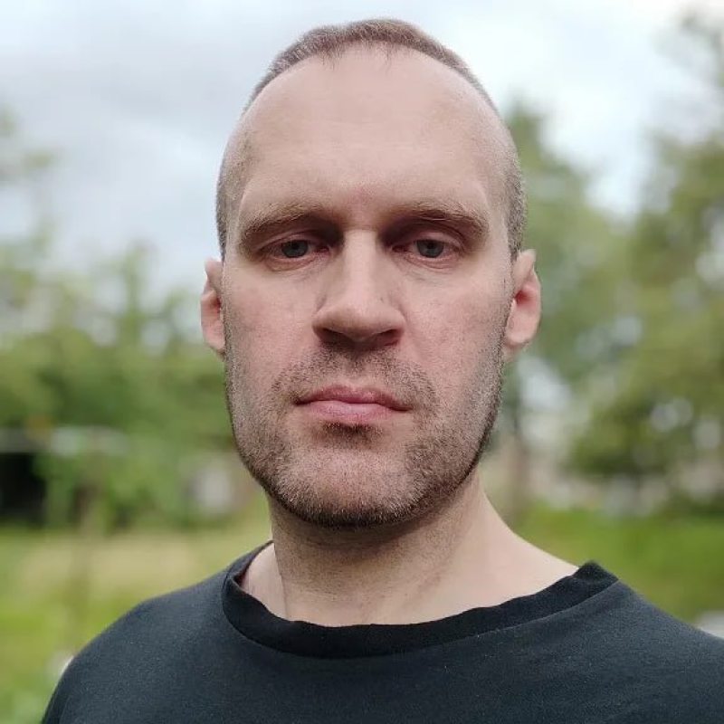 DAY 1103 of 1237 of my daily photo commitment to #Belarus political prisoners: DZIANIS TSYBULSKI, convicted of political protest &amp; 1st sentenced to “restriction of freedom with placement in an open-type correctional facility”, but the exact term is unknown #FreeBelarus