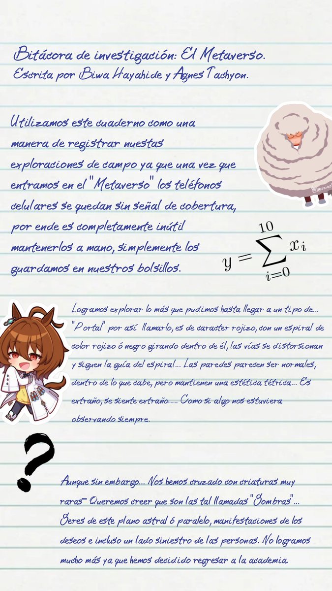 CriaturitaKury's tweet image. Me retiro a dormir, pero no sin antes... Entregarles esto. 👓
@LabWithAgnes