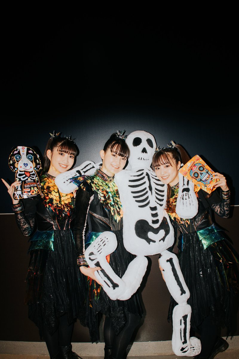 BABYMETAL_JAPAN's tweet photo. We can’t wait to see everyone tomorrow at Arena CDMX! 🇲🇽 See you all there 💀🕯️
#BABYMETAL #BABYMETALWORLDTOUR20252026 #Mexico #ArenaCDMX https://t.co/zMulYJndoM