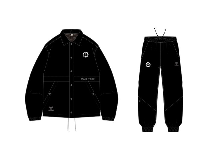 ドルフィンズ hummel × DREAM TEAM コラボジャケット hummel ×DREAM TEAMジャケット 名古屋ダイヤモンドドルフィンズ