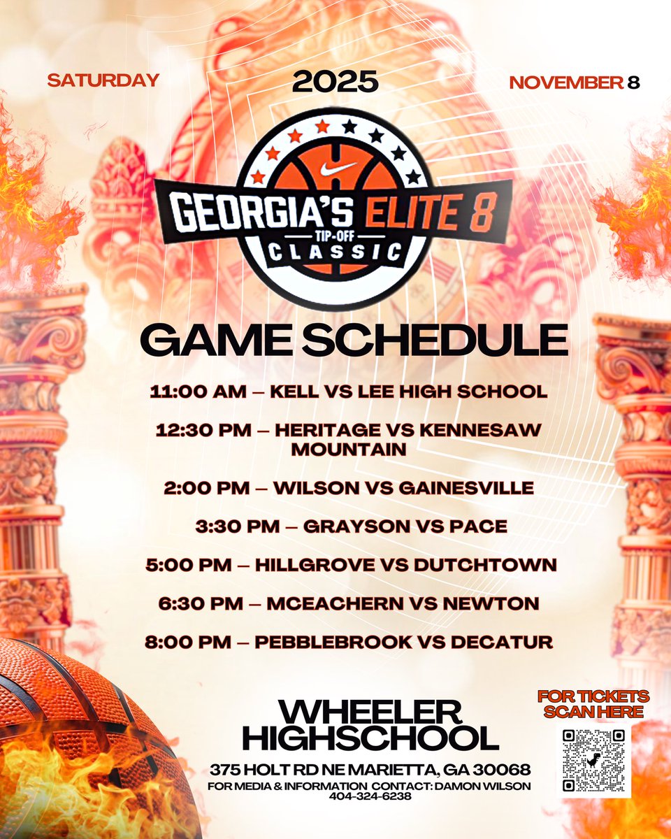 It all starts with the Tip-off this coming weekend hosted by <a href="/WheelerHoops/">Wheeler HS (GA)</a>