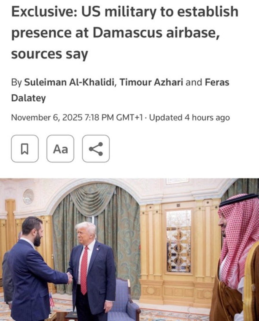 Trump just continues to be a complete failure.  Now we are openly putting troops in Syria.  He has sold us out for the global-homo (Israel &amp; Saudi) while Ethnic Americas get nothing.  I'm not usually into biblical prophecy but….. Are we going to see Isaiah 17?