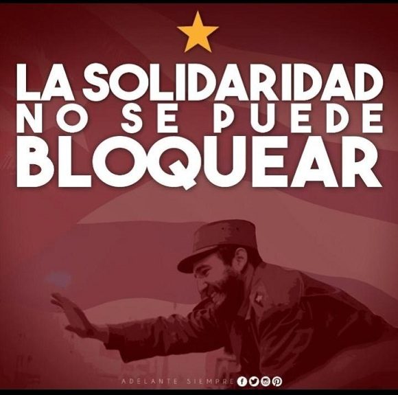 🇨🇺#FidelPorSiempre 
“Cuba sabe lo que significa la solidaridad, porque la ha vivido. Por eso se siente obligada con todos los pueblos que necesitan de ella.
Con la solidaridad, Cuba ha resistido y seguirá resistiendo.”
🇨🇺 #100AñosConFidel
<a href="/AdrianaRojasQba/">Adriana</a>
