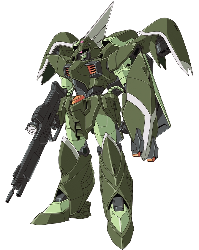 strikebaka's tweet photo. #今日の種知識

11月14日
ゲイツ

ジンの後継主力機として開発された機体。
全体的にジンの面影を垣間見ることが出来る。

腰部アンカーのエクステンショナル・アレスターは
ビーム砲内蔵型ロケットアンカーで
PS装甲にも有効な装備となっているが
後継機のゲイツRではレール��ンに変更されている。 https://t.co/ET2uIPNq3o