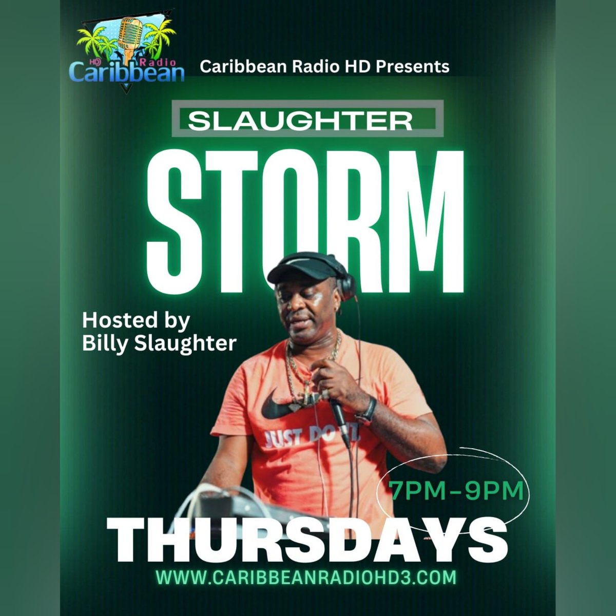 Starting tonight, Join BILLY SLAUGHTER 🔥🔥every Thursday 7-9PM

1) Website:  brogaryradioshow.com
 
OR

2) Listen by phone: 667-930-9835

Caribbean Radio HD🔥