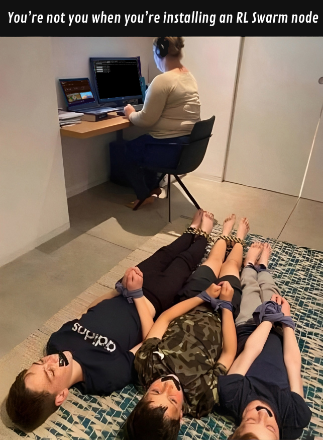 Installing an RL Swarm node looks scary… until you realize it’s actually elegant chaos.
Join the node owners — the real compute warriors:
github.com/gensyn-ai/rl-s…
<a href="/gensynai/">gensyn</a> #gensynai #Blockchain #ai