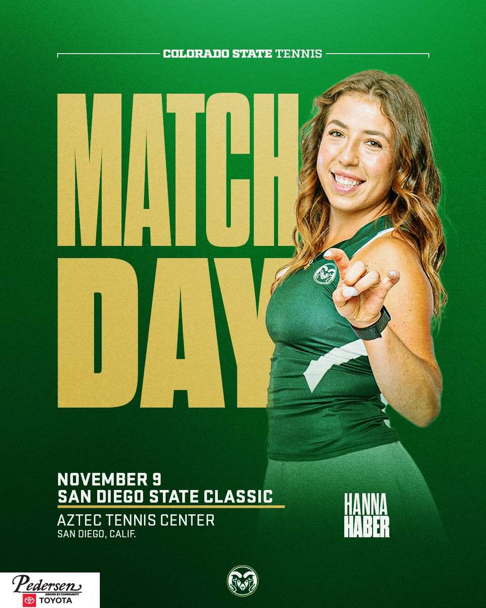 CSUTennis's tweet image. 𝙇𝙖𝙨𝙩 𝘿𝙖𝙮, 𝘽𝙚𝙨𝙩 𝘿𝙖𝙮

➡️ SDSU Fall Classic
📍 San Diego, Calif.
🕐 9 AM
📊 csura.ms/3LrkBxO

#Relentless x #CSURams