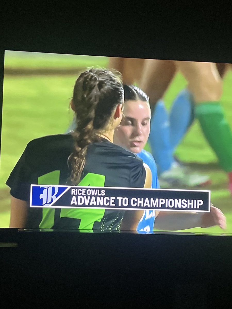 We see you, <a href="/RiceSoccer/">Rice Soccer</a>!