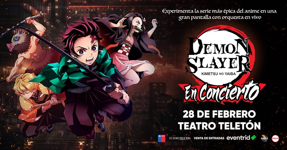 blasterwebzine's tweet photo. Ya tienes tu entrada para el concierto de Demon Slayer en Chile ??

Fecha, lugar y venta de entradas en el link:

https://t.co/6tG4HGceHi

#conciertos #chile #santiago #musica #demonslayer #kimetsuNoYaiba #castilloInfinito #sinfonico #Anime #Cosplay https://t.co/OlFmoHhcpc