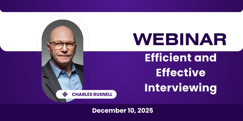 Join online #StrategiesforCanadianMagazines webinar with Charles Rusnell on Dec 10
EFFICIENT AND EFFECTIVE INTERVIEWING
Editors &amp; writers at all levels: walk away with new confidence and interviewing skills
Sign up: tinyurl.com/44rdzcek
<a href="/albertamags/">Alberta Magazine Publishers Association</a> <a href="/joyce_byrne/">The Byrneinator</a>
#MagsBCMembers