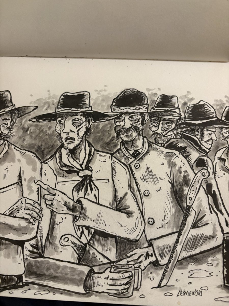 mlknives's tweet photo. One of the latest from the sketchbook. Ink. https://t.co/R3f2i6VI1C
