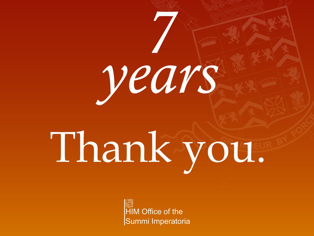 Thank you all for the past seven years, these last seven years have been spectacular.

#Cycoldia | #Micronations