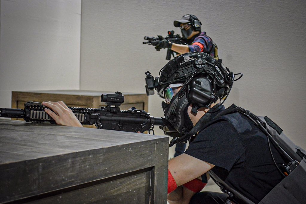 YD04_Airsoft's tweet photo. #みんなで射撃ポーズを見せ合おう https://t.co/VnFuq2AV3I