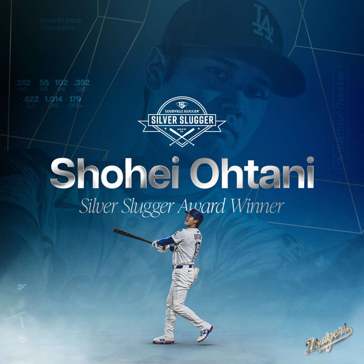 おはようございます！(^^ゞ 朝起きたら #大谷翔平 選手の #シルバー