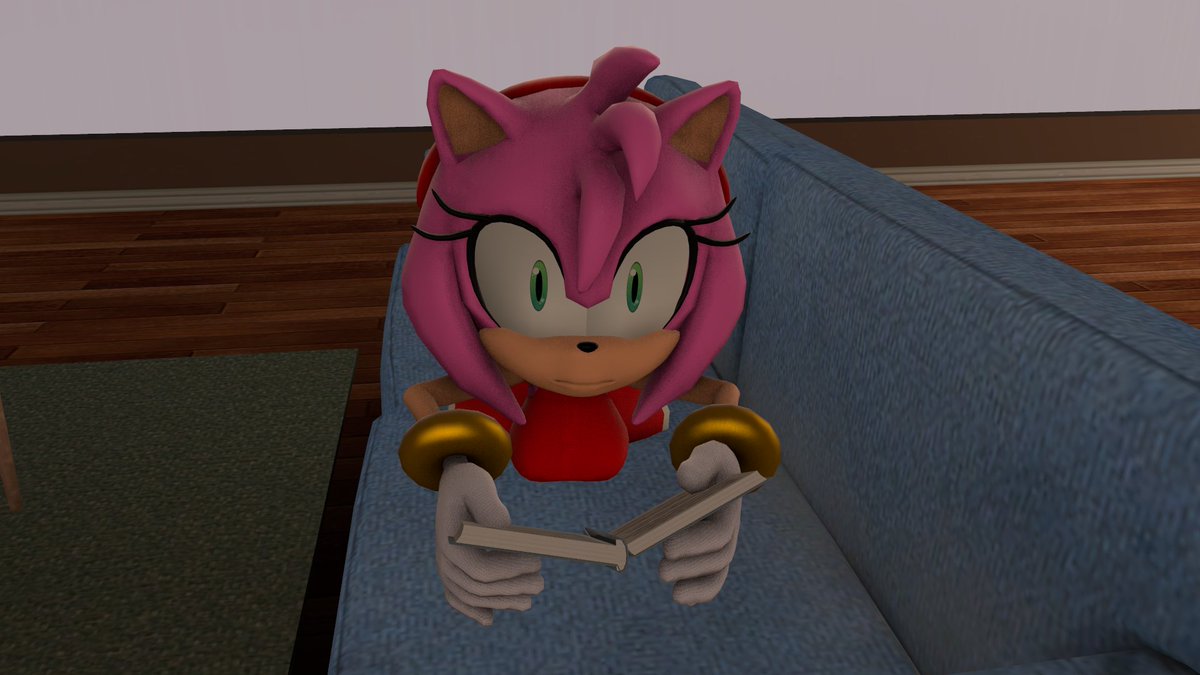 Here's my first poster set of Amy having a sudden gas attack.
