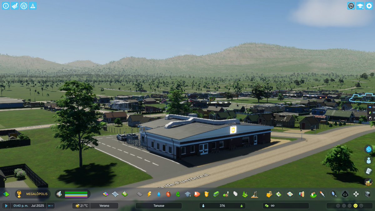 Algunas capturas de #citiesskylines2  que hice, (no son muchas)
