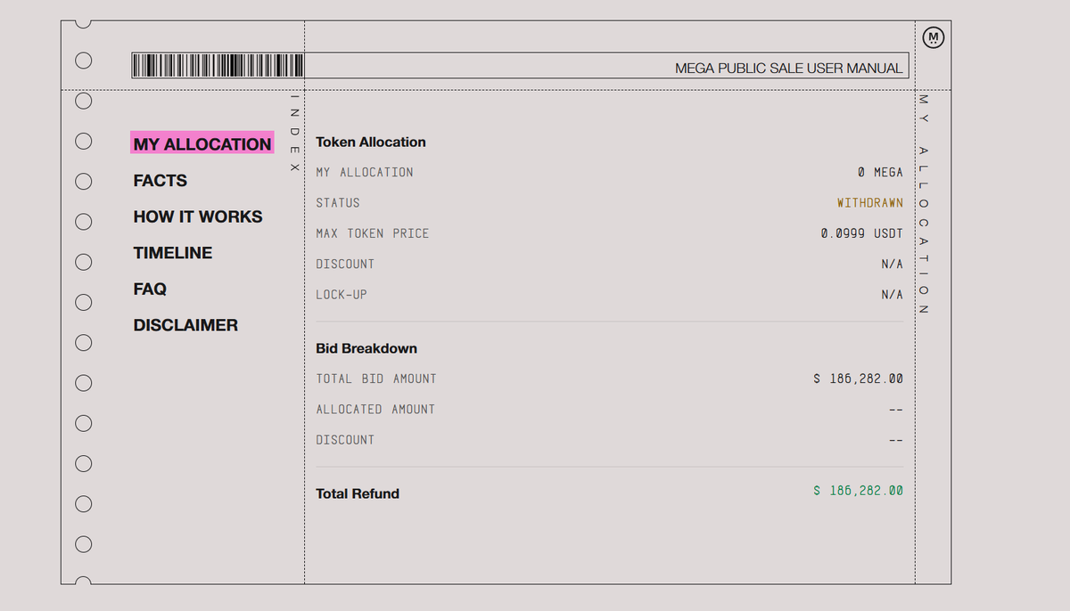 你是人啊 <a href="/megaeth/">MegaETH</a> 一毛额度没给 浪费我的gas