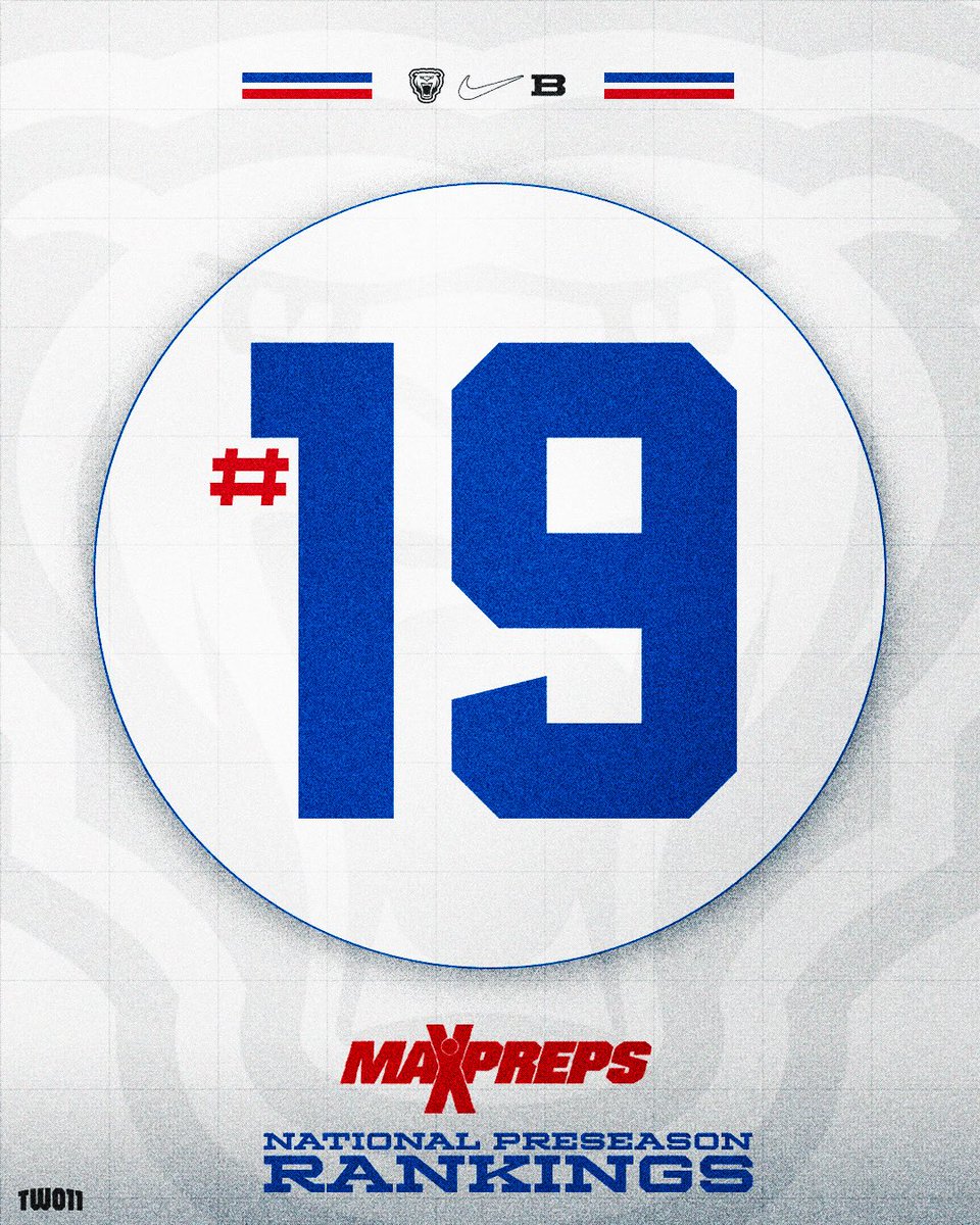 𝐌𝐚𝐱𝐏𝐫𝐞𝐩𝐬 𝐍𝐚𝐭𝐢𝐨𝐧𝐚𝐥 𝐑𝐚𝐧𝐤𝐢𝐧𝐠𝐬 🅱️

The #EveryDayGuys check in at #19 nationally in the Preseason MaxPreps High School Basketball Rankings! Make plans to be at #PantherMadness next Friday to get the first look at the Panthers! 

#RecruotThe🅱️ | #BuiltToLast