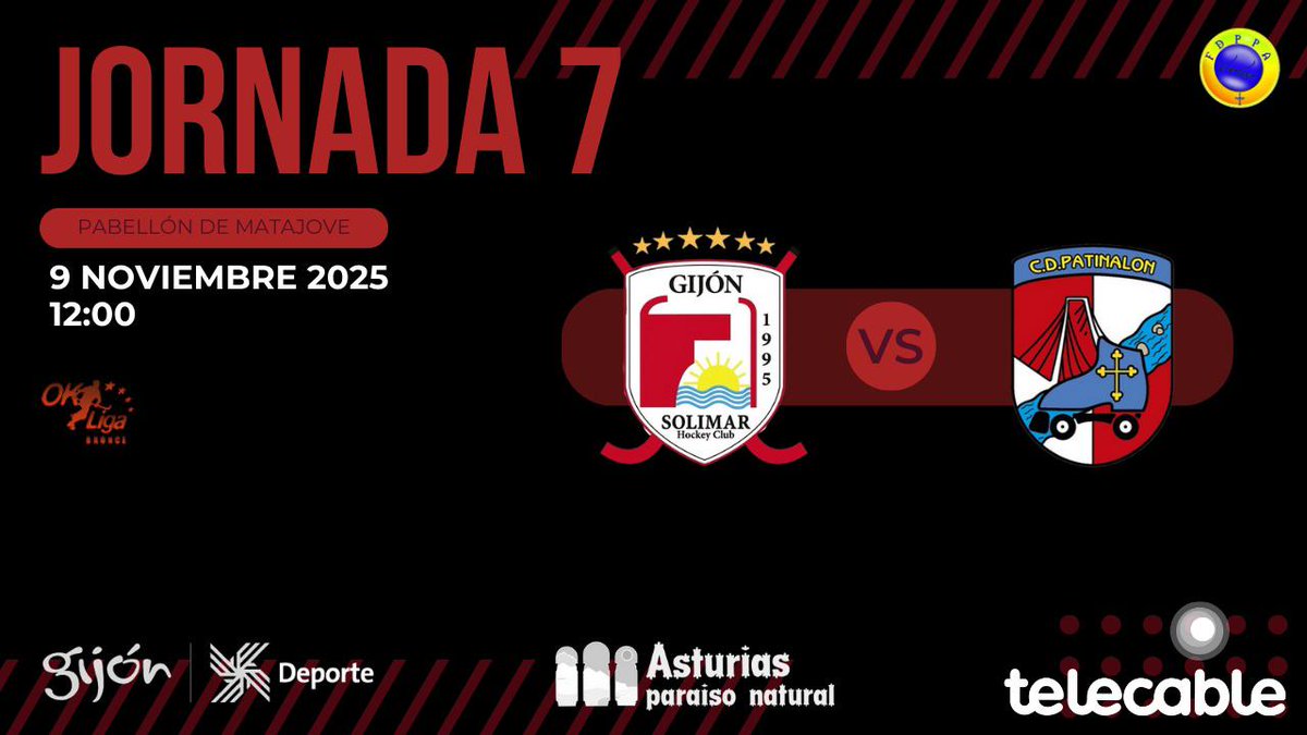 RETRANSMISIONES FDPPA TV 8 Y 9 DE NOVIEMBRE – TELECABLE HC IBERDROLA Y BRONCE fpasturias.es/website/?p=169… 

<a href="/FedPatinaje/">RFEPatinaje</a>   <a href="/FDPPA_/">FDPPA</a> <a href="/gijonhc/">Telecable Hockey Club</a>