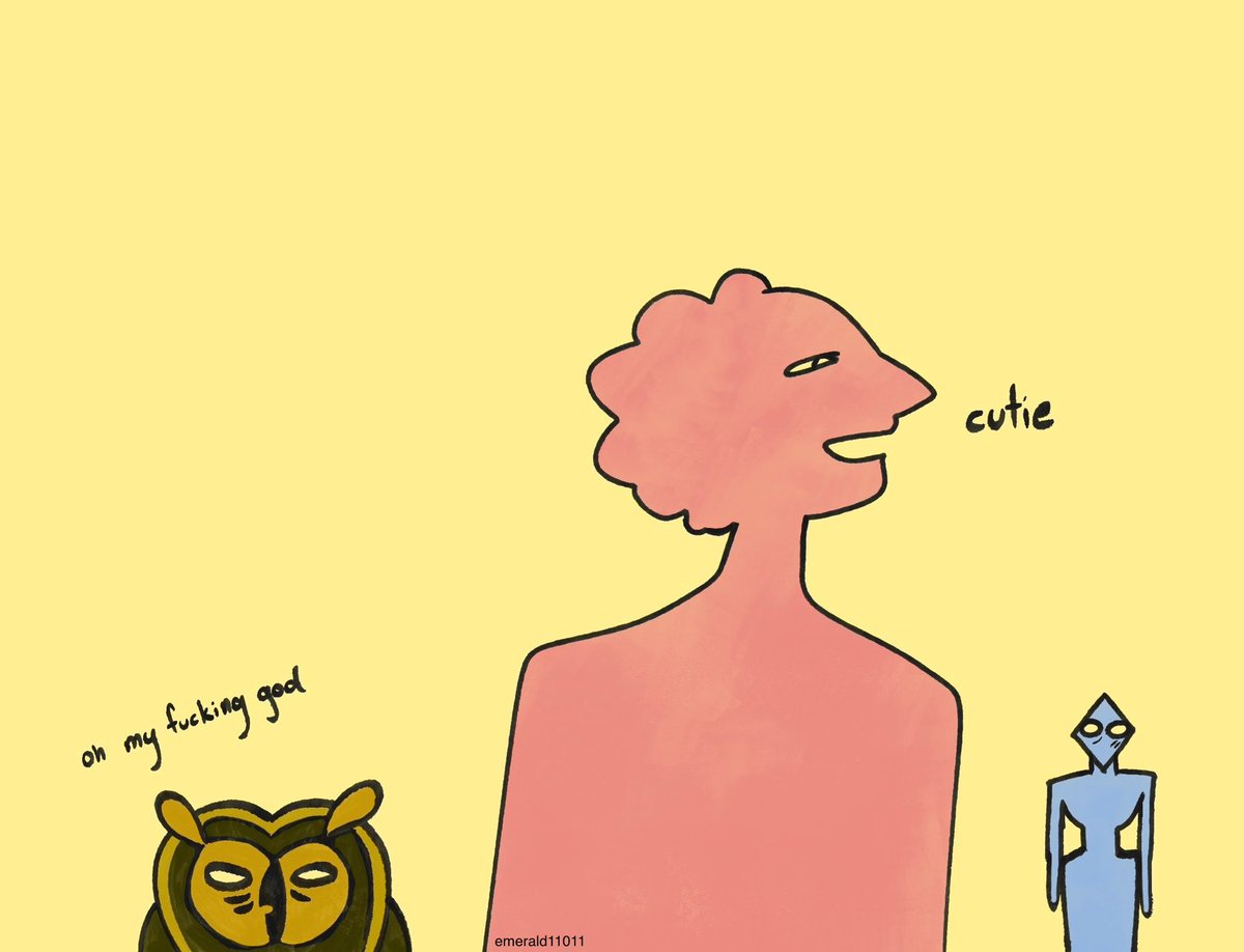 emerald11011's tweet photo. INSUFFERABLE #ProhibitedWish #fionnaandcake #cosmicowl https://t.co/xTdoY816Yt