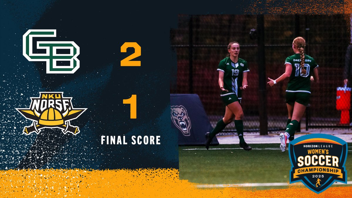 HorizonLeague's tweet image. Final Score in #HLWSOC Semifinal No. 2

@gbphoenixwsoc 2, Northern Kentucky 1

#OurHorizon 🌇| #MajorExperiences