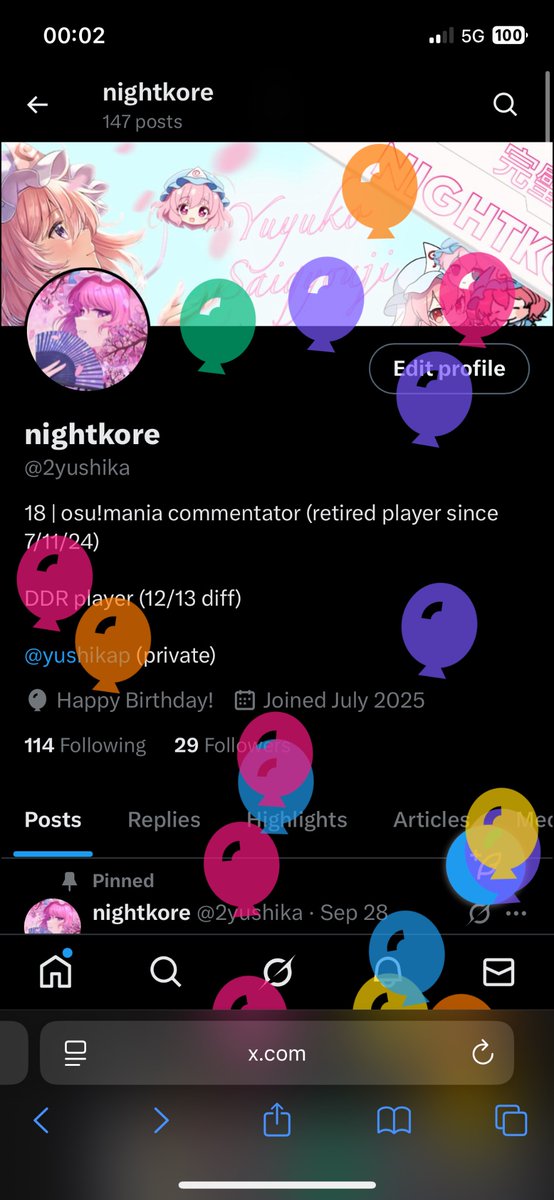 nightkore tweet media