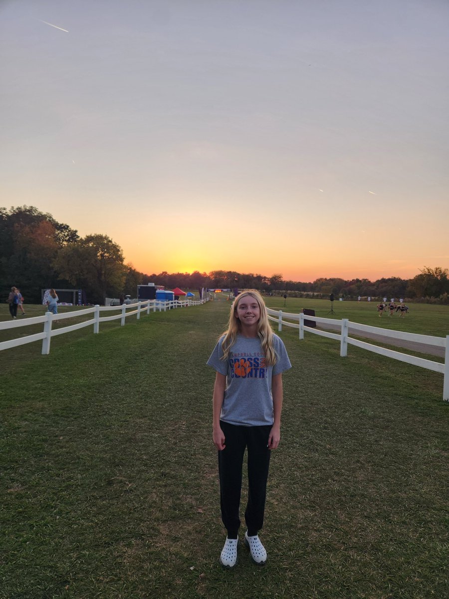 big day tomorrow!! Good luck, Abby! 

Abby is competing in the state cross country meet in Memphis!