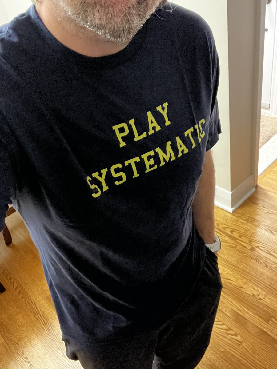 Hey <a href="/arkellsmusic/">ARKELLS</a>, what good? Playing Systematic, that's what. A movement has started thanks to <a href="/PlaySystematic/">Play Systematic</a>, we've got t shirts. We can't be stopped. 

<a href="/Max_Kerman/">Max Kerman</a> #WhatGood #Arkells