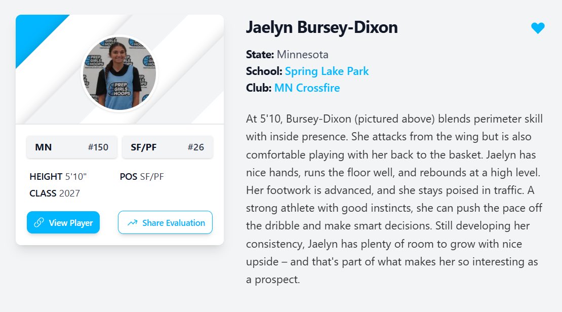 Spring Lake Park HS Girls Basketball tweet media